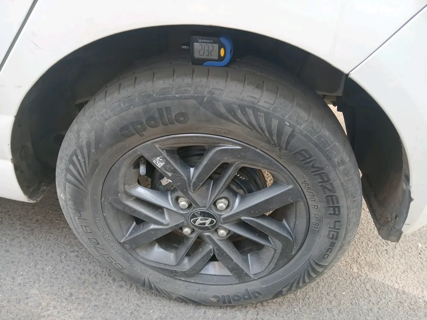 2022 Hyundai GRAND I10 NIOS SPORTZ 1.2 KAPPA VTVT CNG, CNG, Manual, 59,891 km, tyre