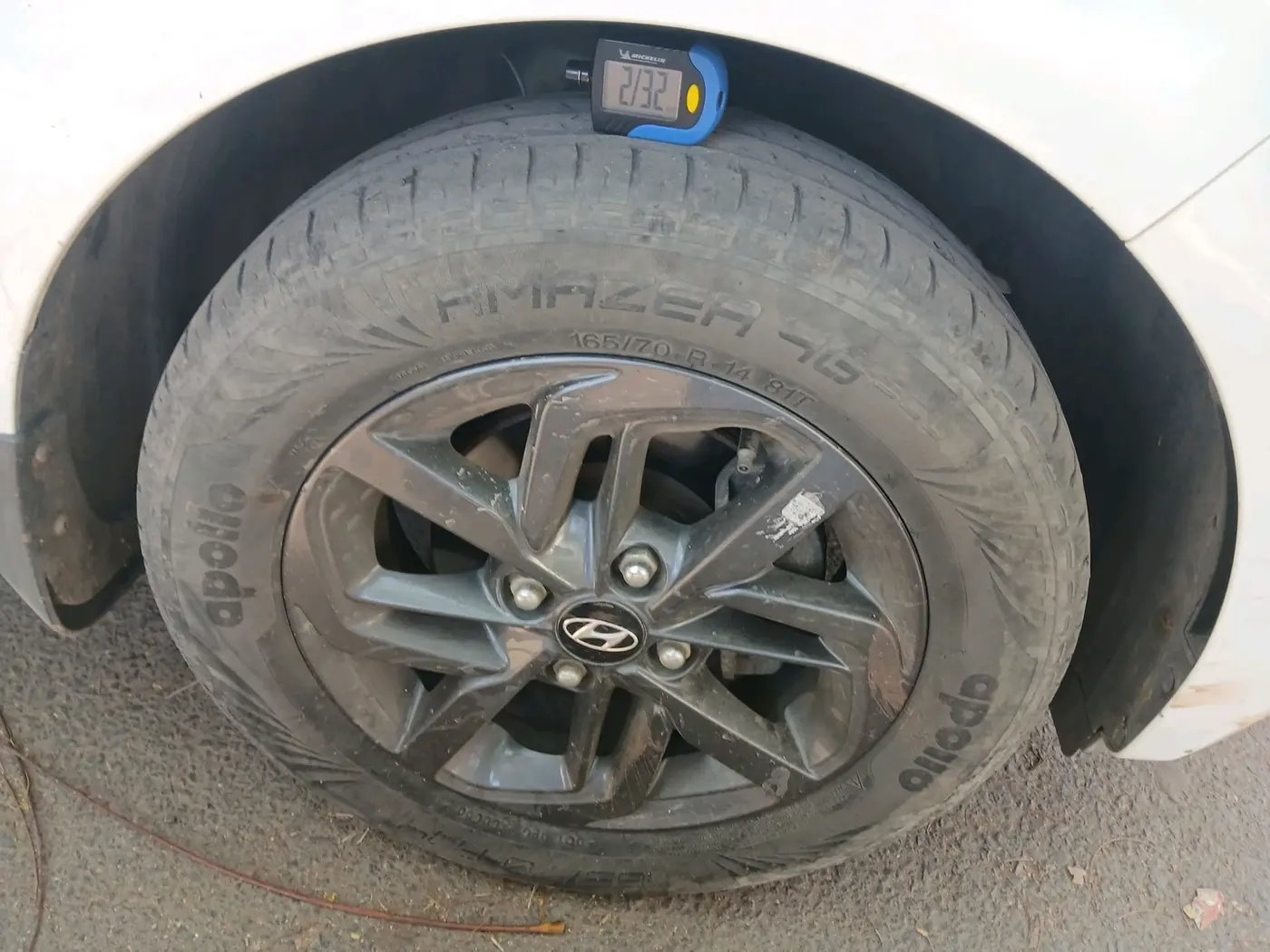 2022 Hyundai GRAND I10 NIOS SPORTZ 1.2 KAPPA VTVT CNG, CNG, Manual, 59,891 km, tyre