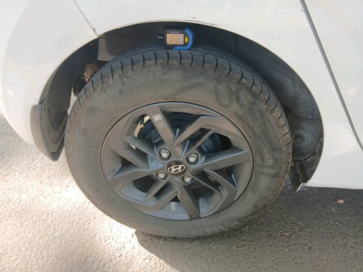 2022 Hyundai GRAND I10 NIOS SPORTZ 1.2 KAPPA VTVT CNG, CNG, Manual, 59,891 km, tyre