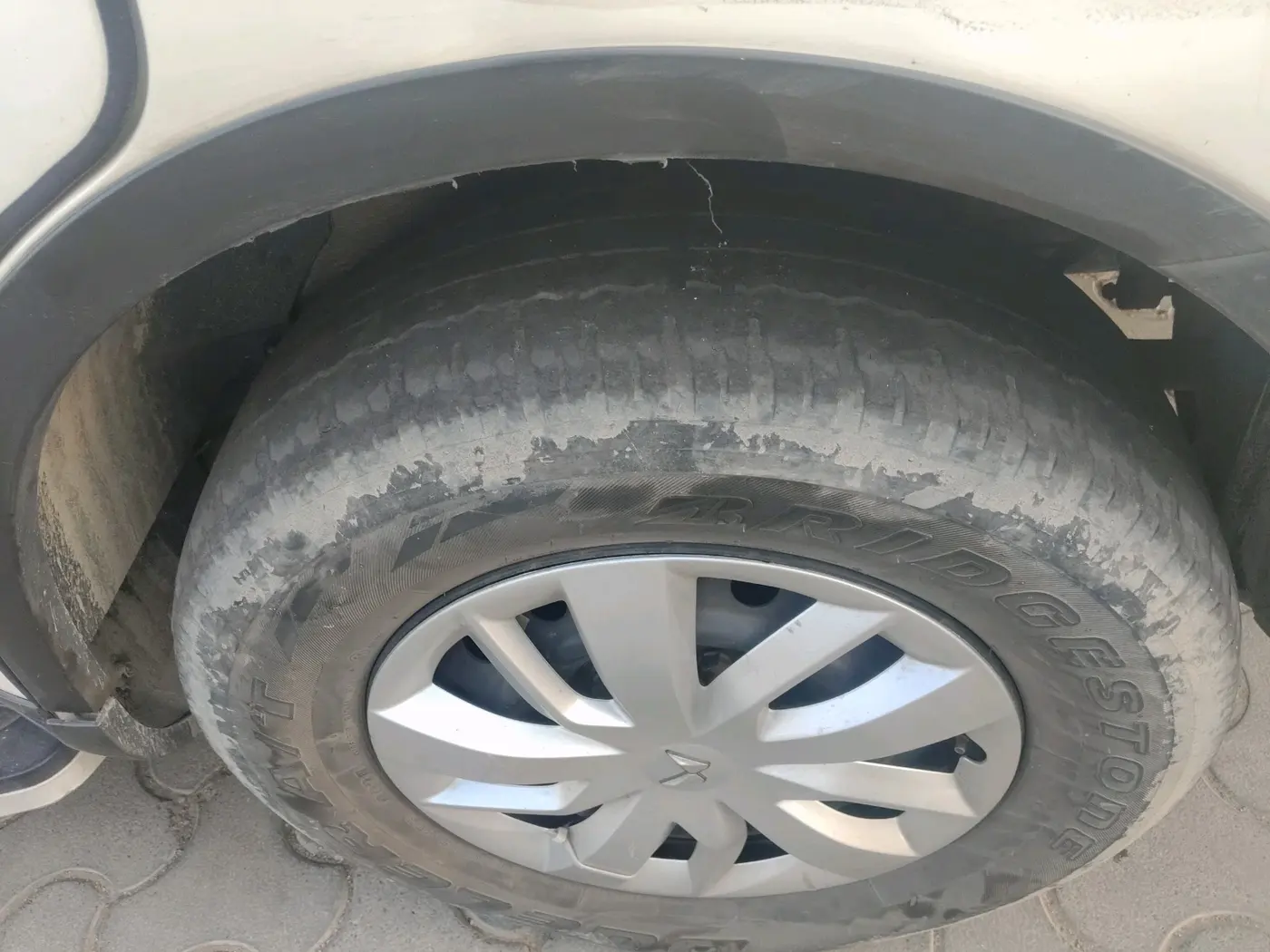 2018 Mahindra XUV500 W6 AT 1.99, Diesel, Automatic, 1,10,899 km, tyre