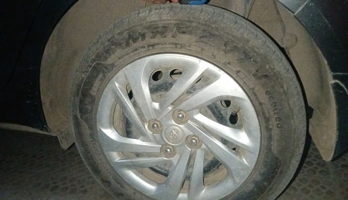 2021 Hyundai AURA S 1.2 CNG, CNG, Manual, 93,322 km, tyre