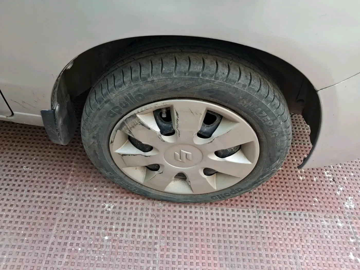 2011 Maruti Alto K10 VXI, Petrol, Manual, 47,029 km, tyre