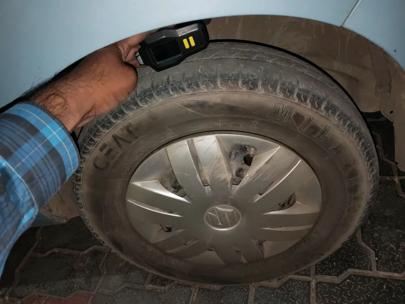 2013 Maruti Alto 800 LXI, Petrol, Manual, 77,396 km, tyre