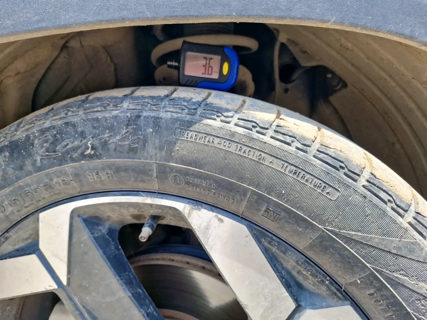 2023 Hyundai ALCAZAR 1.5 SIGNATURE (O) AT 7STR, Diesel, Automatic, 69,467 km, tyre