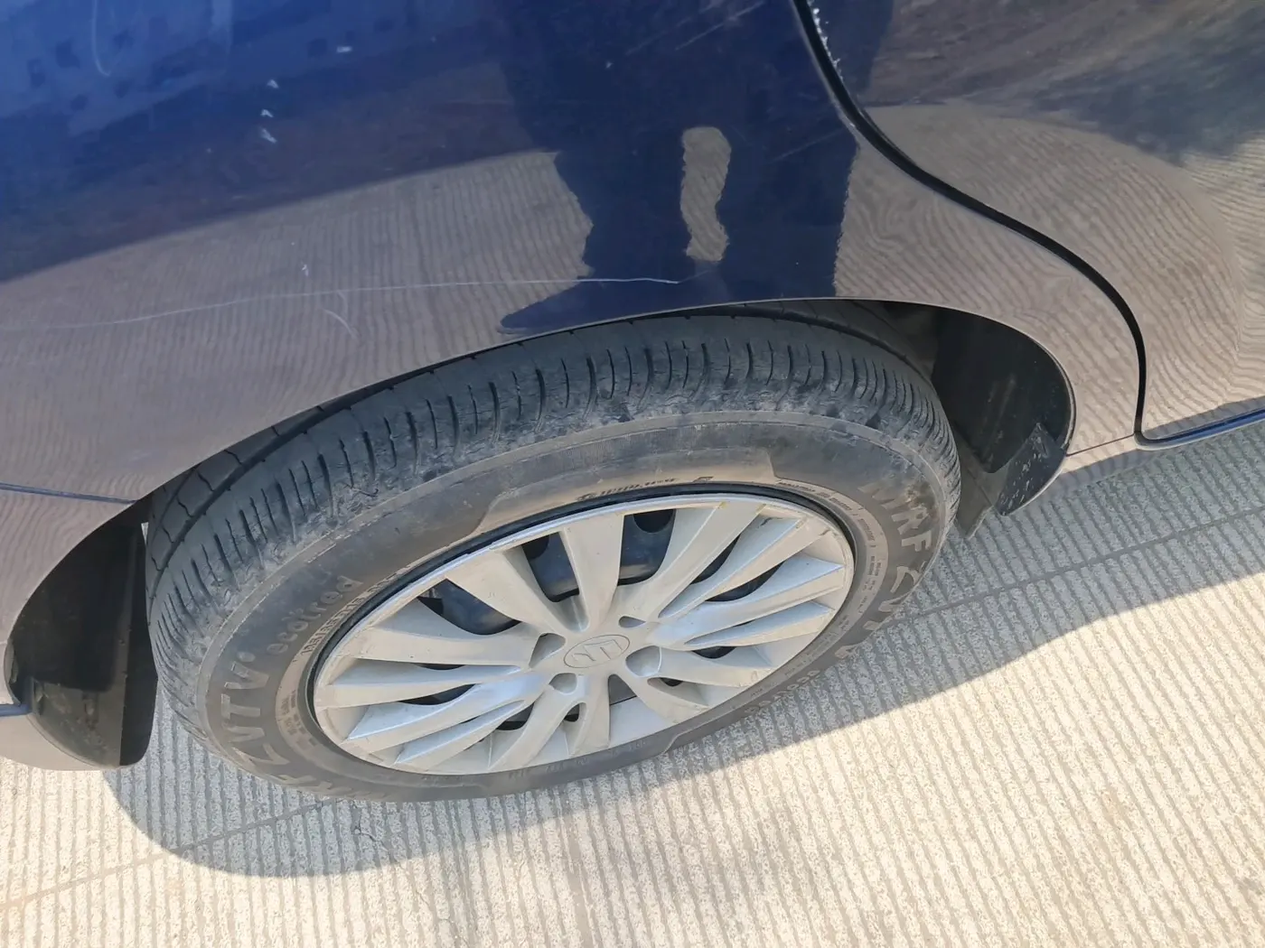 2021 Maruti Baleno DELTA PETROL 1.2, Petrol, Manual, 43,908 km, tyre
