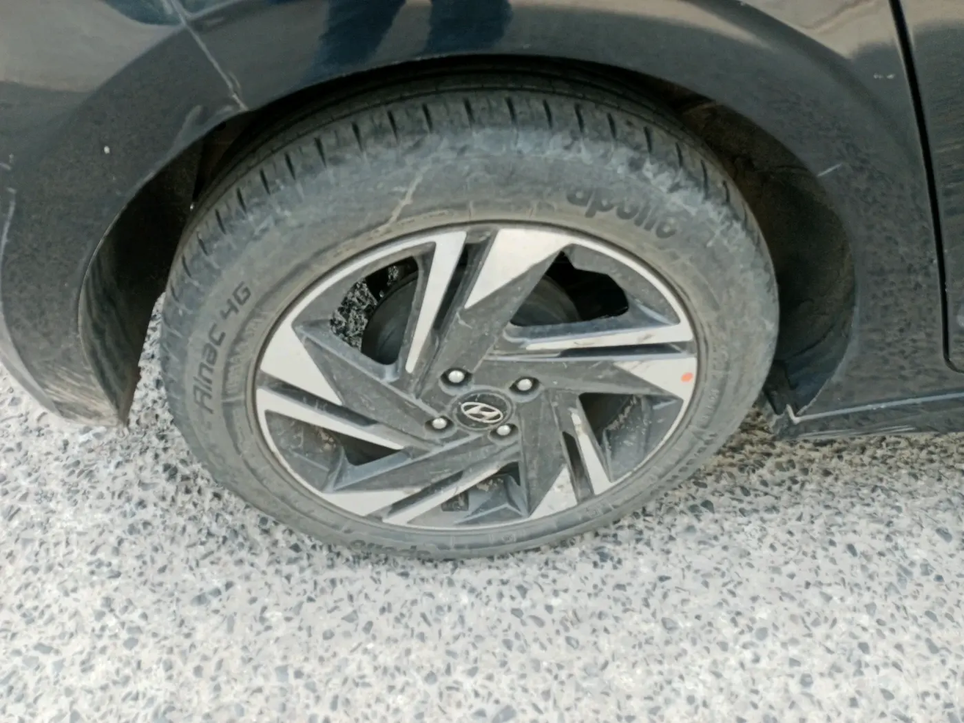 2021 Hyundai NEW I20 Asta 1.0 GDI Turbo IMT, Petrol, Manual, 81,837 km, tyre