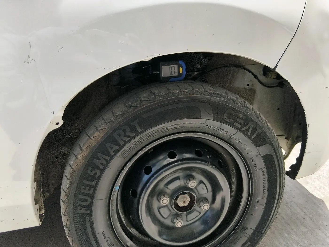 2021 Maruti Alto LXI O, Petrol, Manual, 57,817 km, tyre