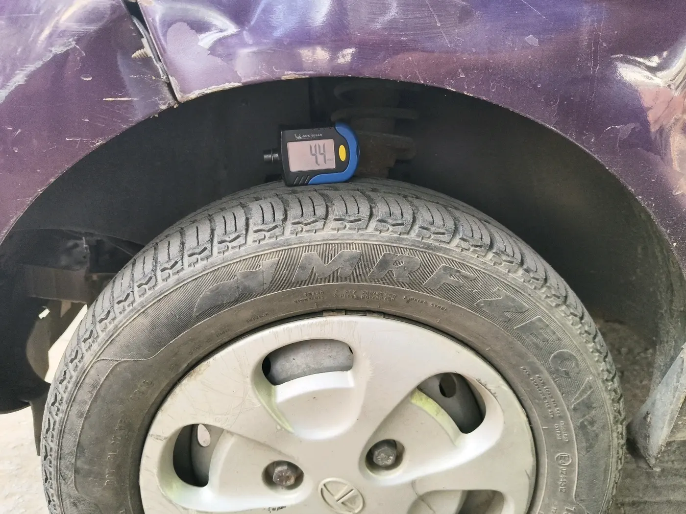 2016 Tata Nano TWIST XTA, Petrol, Automatic, 27,377 km, tyre