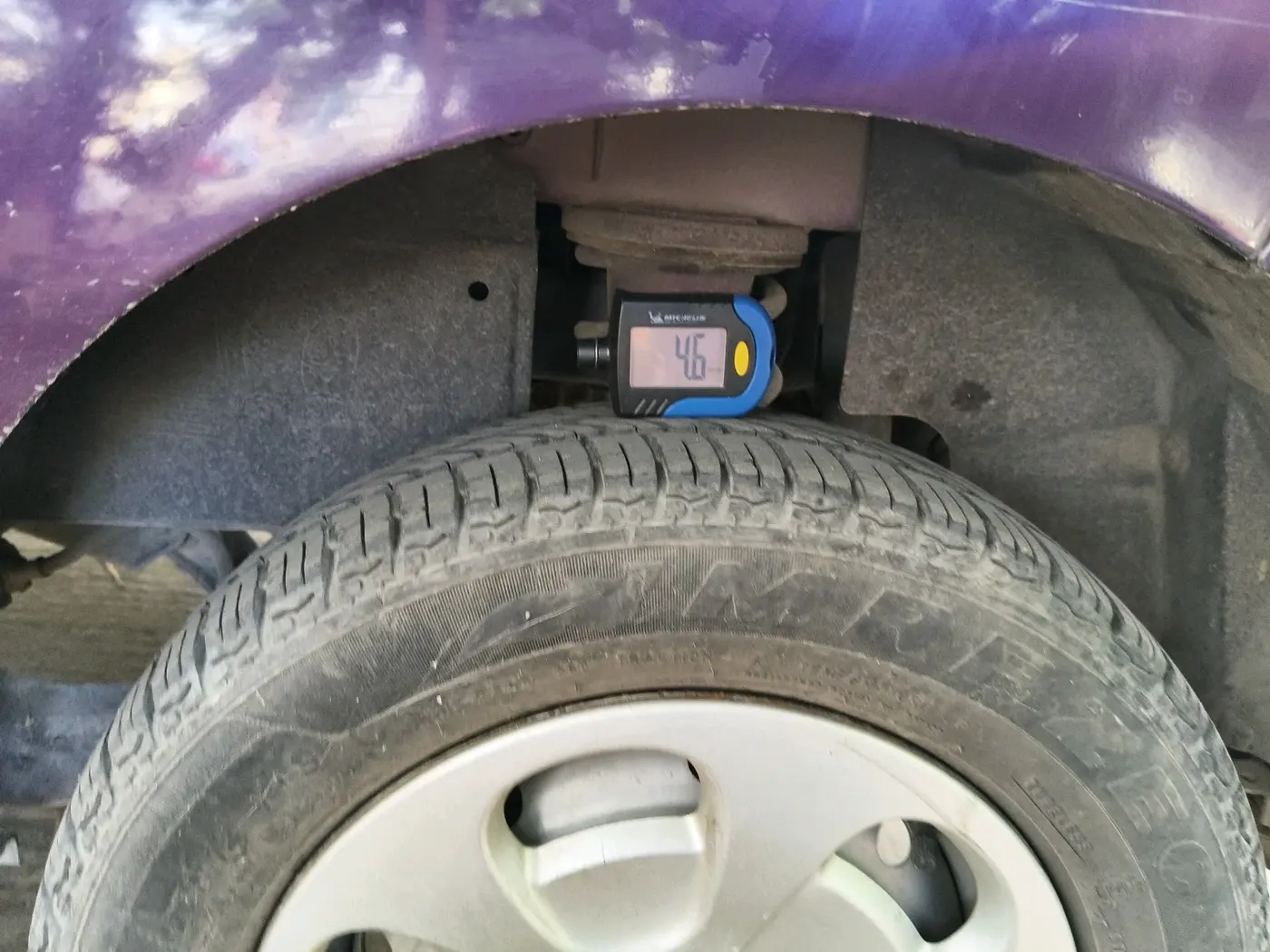 2016 Tata Nano TWIST XTA, Petrol, Automatic, 27,377 km, tyre