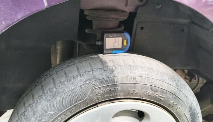 2016 Tata Nano TWIST XTA, Petrol, Automatic, 27,377 km, tyre