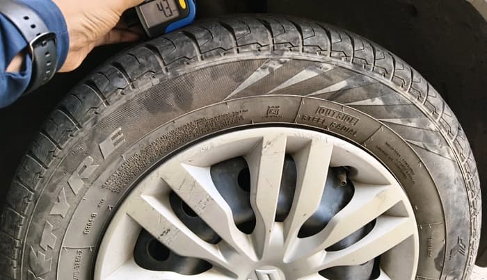 2021 Maruti Dzire VXI, Petrol, Manual, 51,187 km, tyre