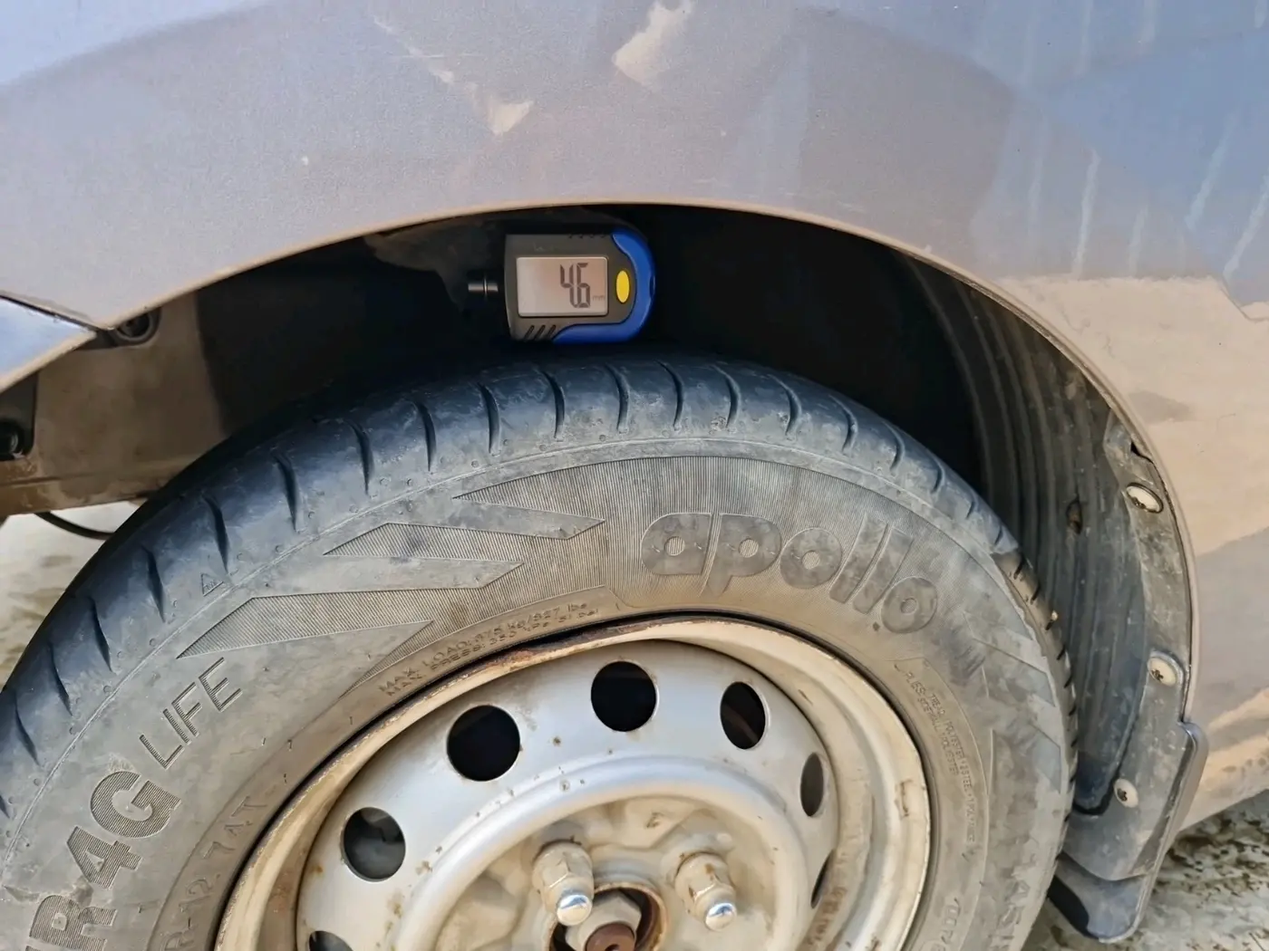 2014 Hyundai Eon D-LITE, Petrol, Manual, 47,286 km, tyre
