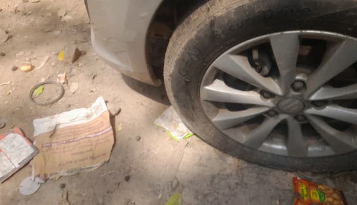 2013 Maruti Ertiga ZXI, Petrol, Manual, 99,915 km, tyre