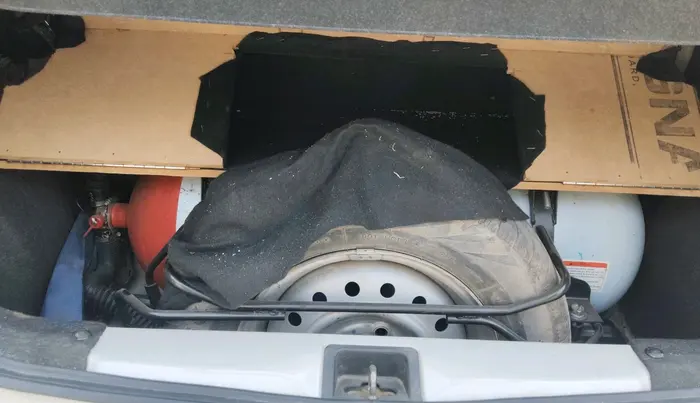 2019 Maruti New Wagon-R LXI CNG (O) 1.0, CNG, Manual, 75,605 km, tyre