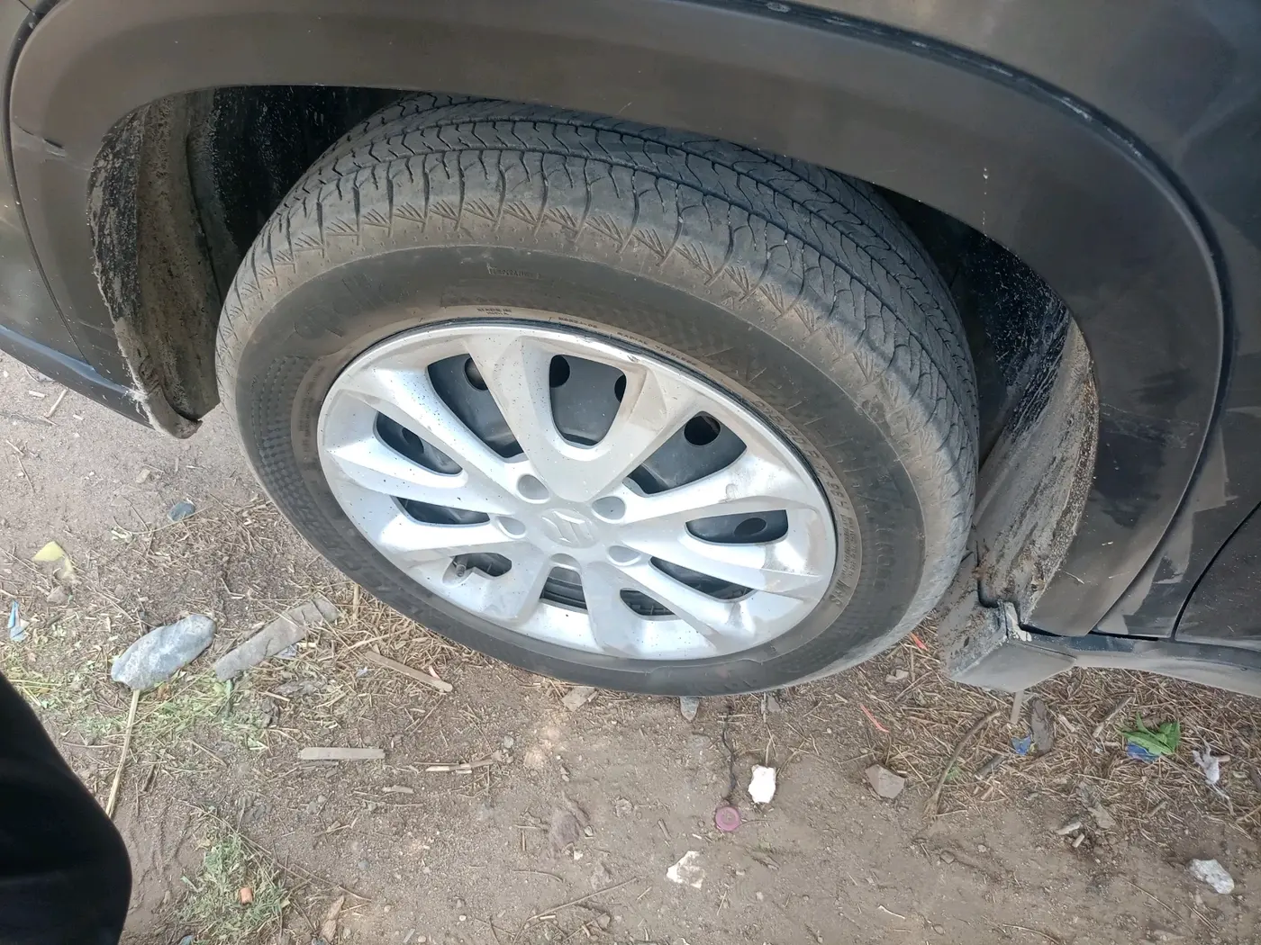 2023 Maruti Grand Vitara DELTA SMART HYBRID, CNG, Manual, 54,042 km, tyre