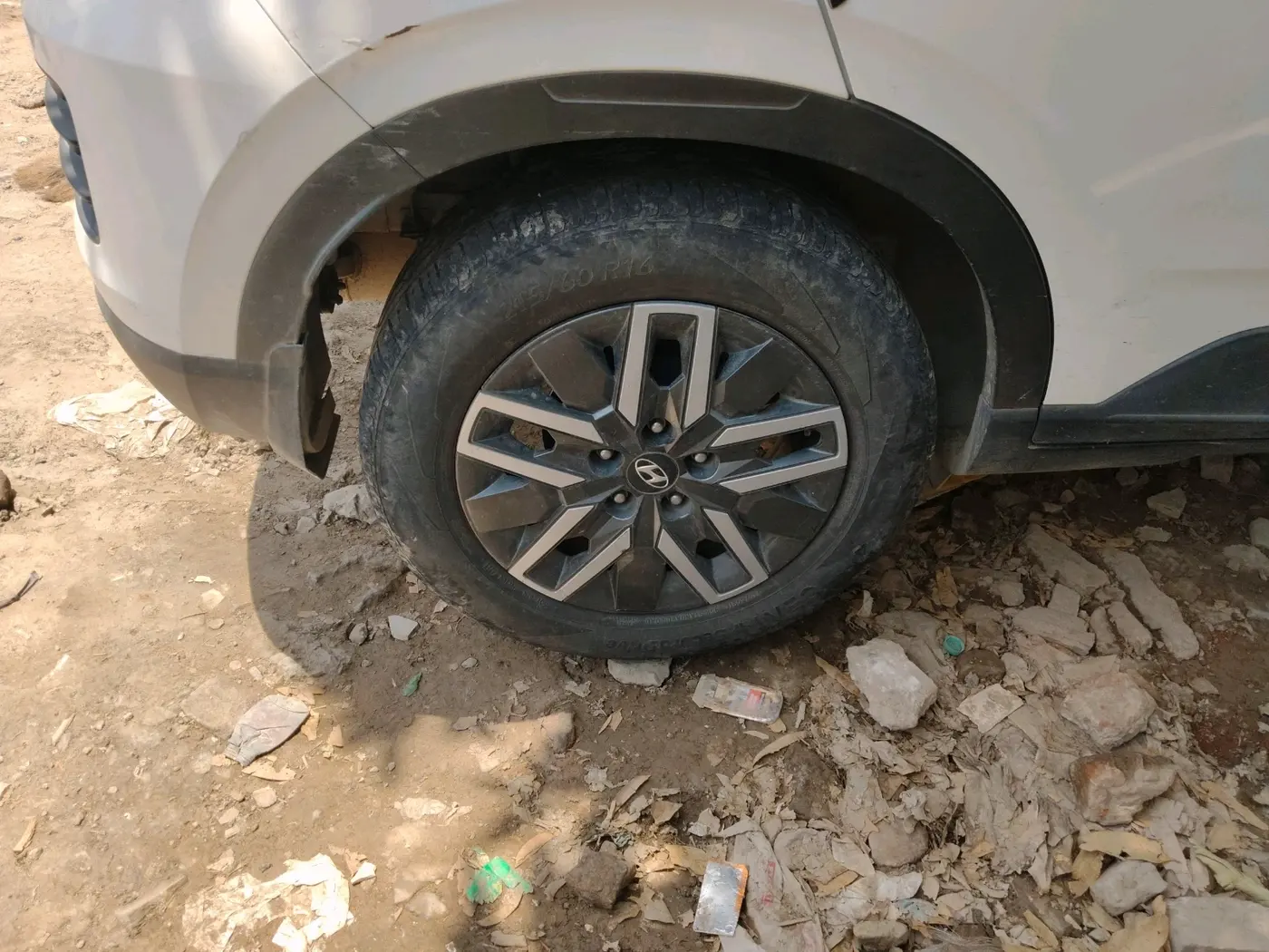 2022 Hyundai VENUE S PLUS 1.5 CRDI, Diesel, Manual, 45,061 km, tyre