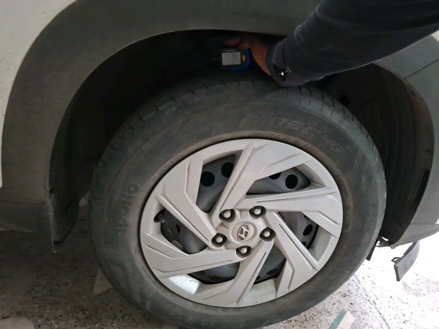 2021 Hyundai Creta EX 1.5 PETROL, Petrol, Manual, 55,826 km, tyre