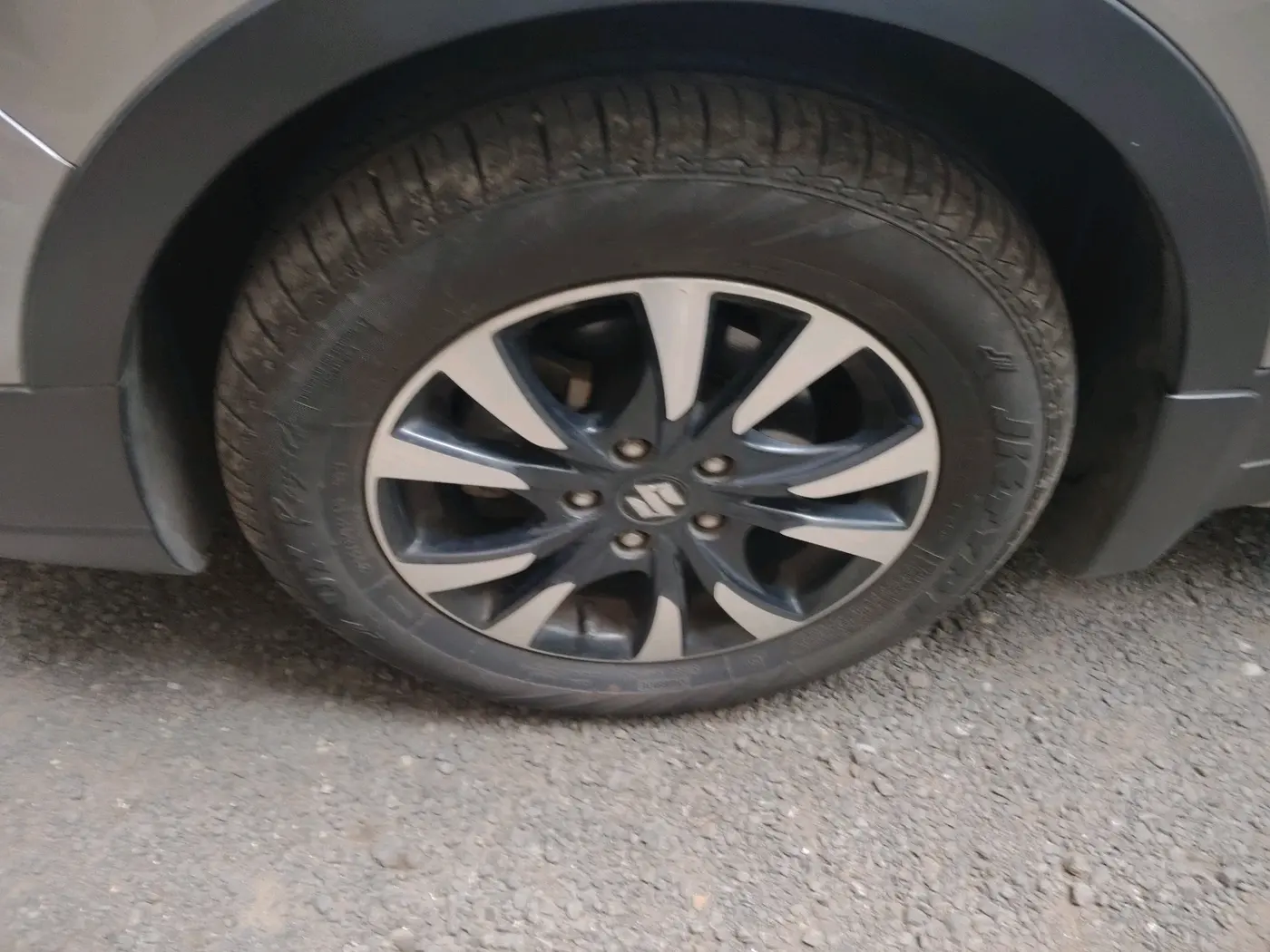 2022 Maruti S Cross ZETA AT 1.5, Petrol, Automatic, 40,834 km, tyre