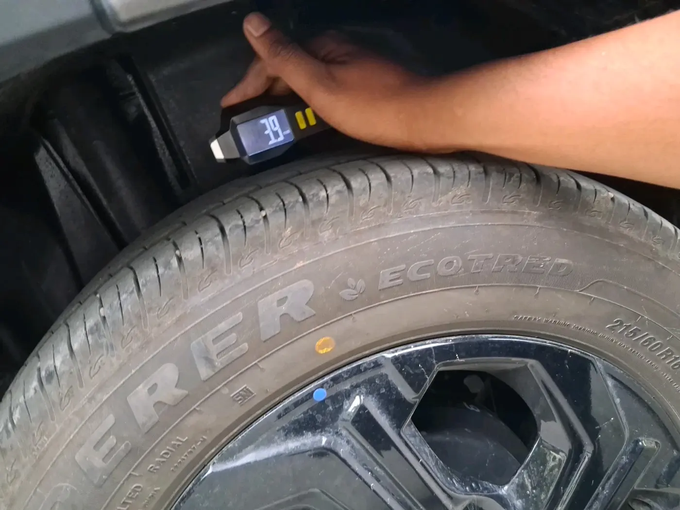 2025 Maruti BREZZA ZXI S-CNG, CNG, Manual, 4,162 km, tyre