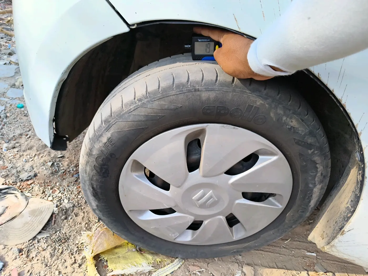2014 Maruti Celerio ZXI, Petrol, Manual, 81,006 km, tyre