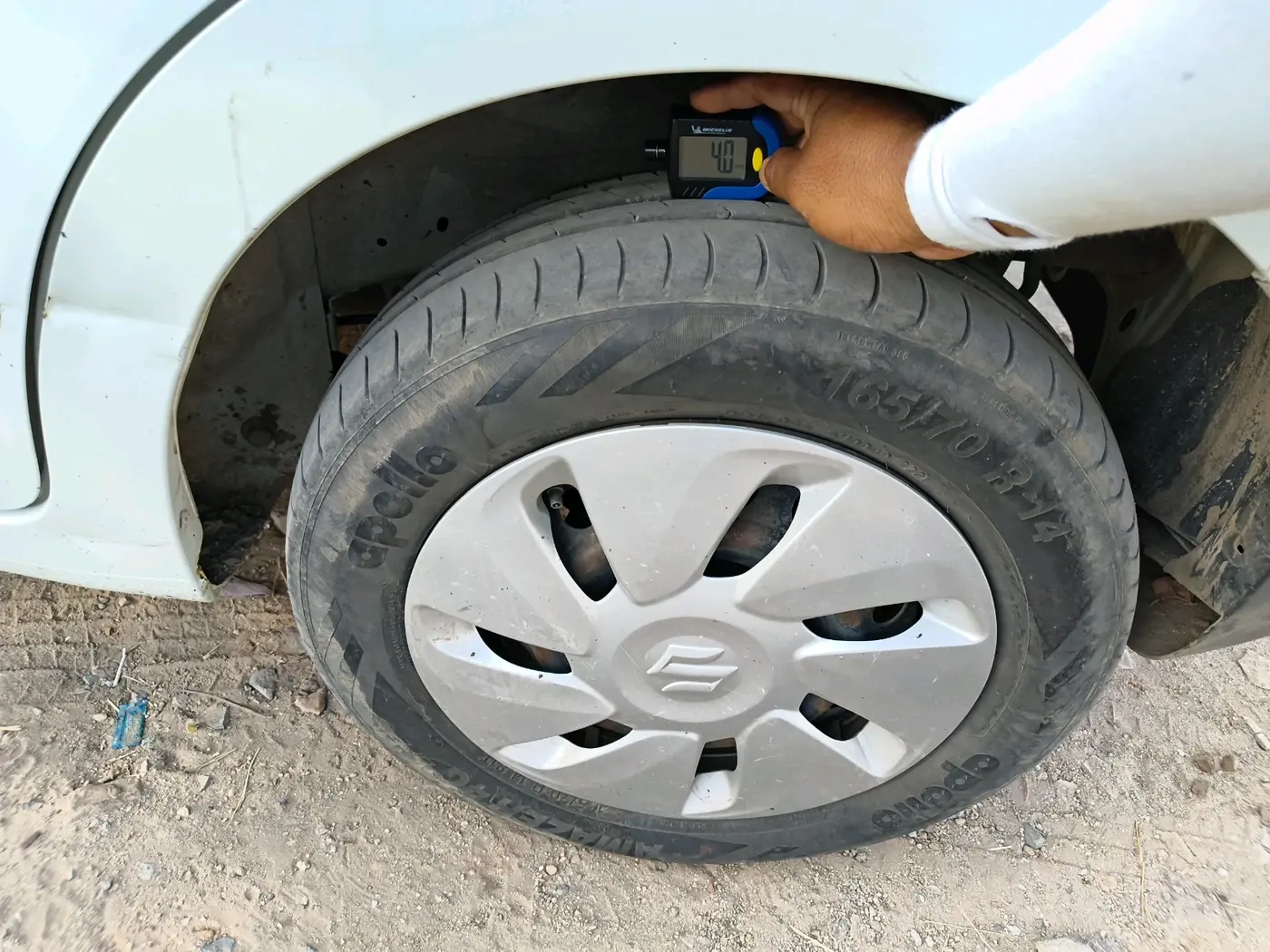 2014 Maruti Celerio ZXI, Petrol, Manual, 81,006 km, tyre