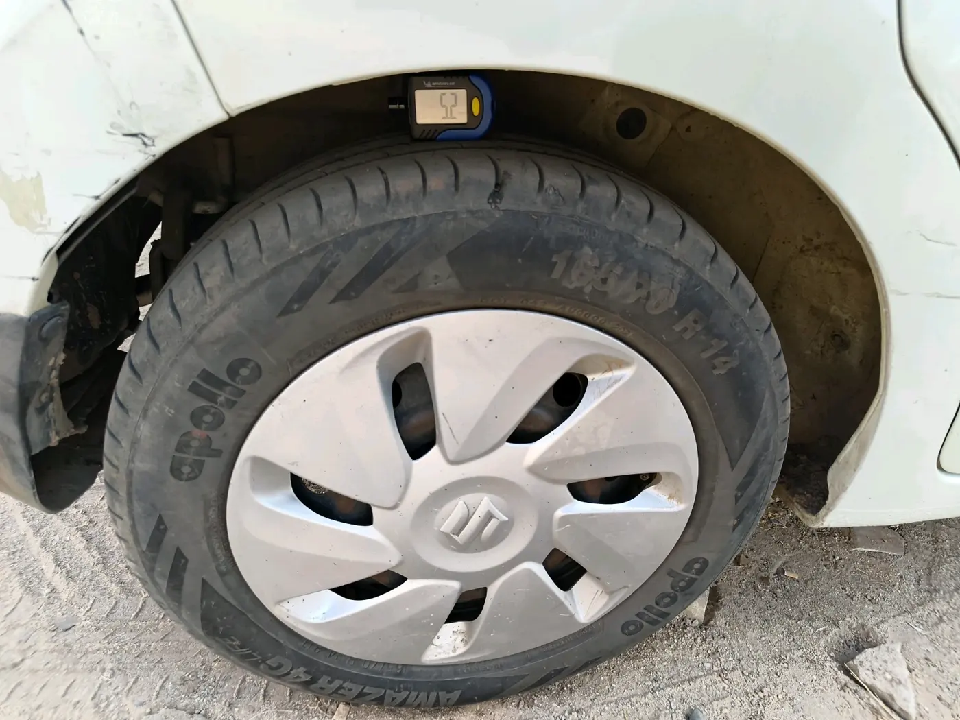 2014 Maruti Celerio ZXI, Petrol, Manual, 81,006 km, tyre