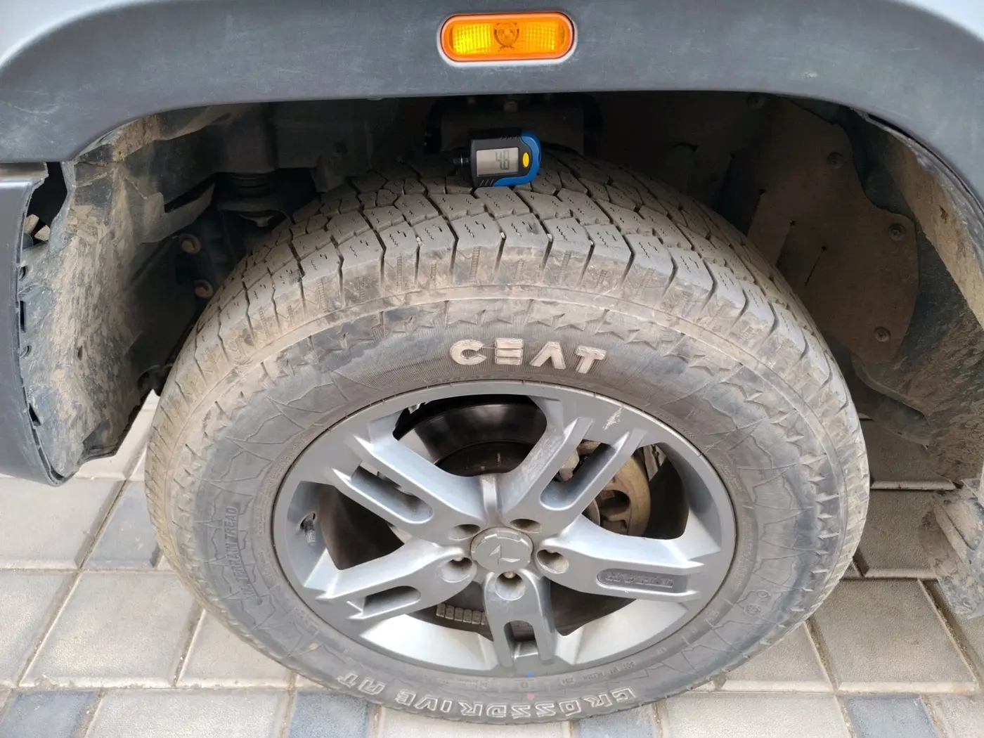 2024 Mahindra Thar LX P 2WD AT HT, Petrol, Automatic, 38,951 km, tyre