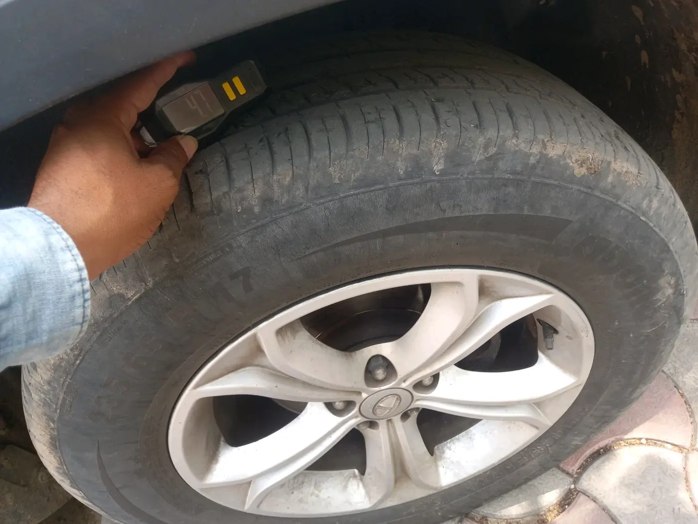 2022 Tata Harrier XT PLUS 2.0L KRYOTEC, Diesel, Manual, 56,428 km, tyre