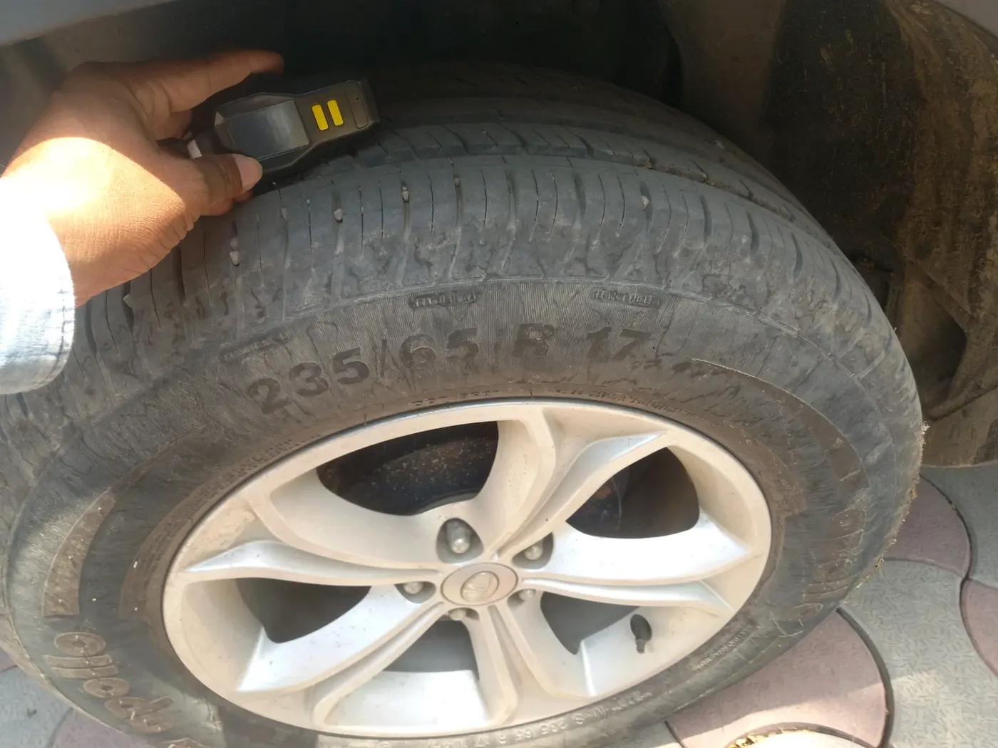 2022 Tata Harrier XT PLUS 2.0L KRYOTEC, Diesel, Manual, 56,428 km, tyre