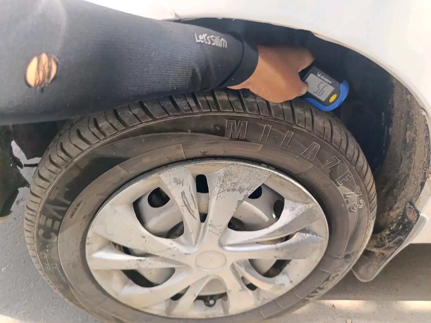 2019 Tata Zest XE PETROL, Petrol, Manual, 43,223 km, tyre