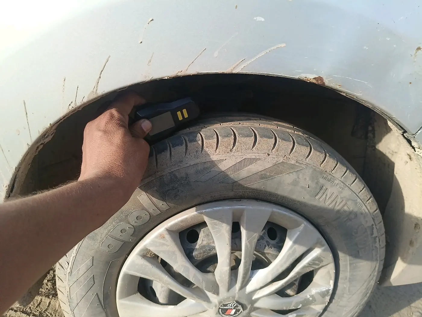 2018 Maruti Alto 800 LXI, CNG, Manual, 83,777 km, tyre