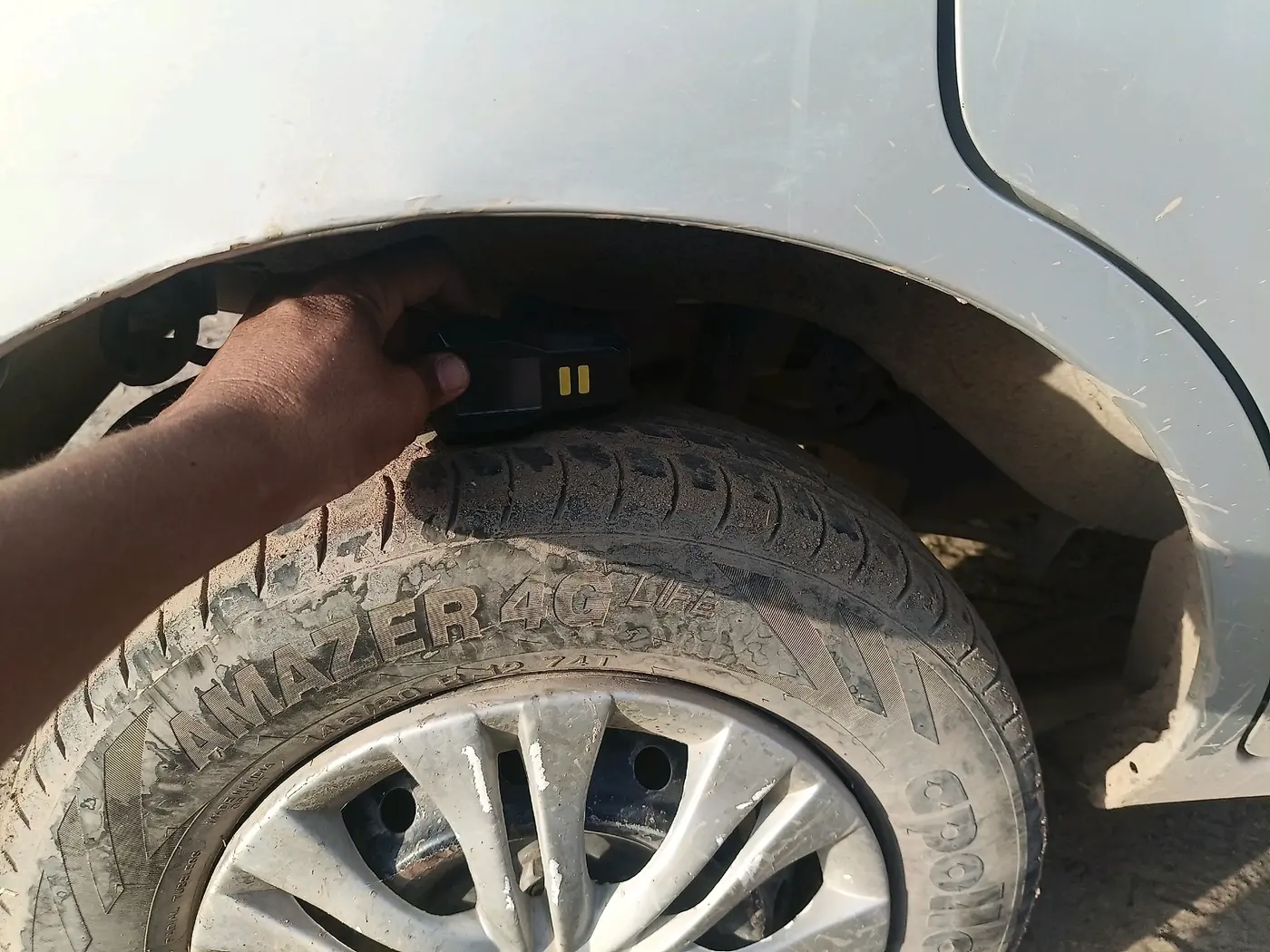 2018 Maruti Alto 800 LXI, CNG, Manual, 83,777 km, tyre