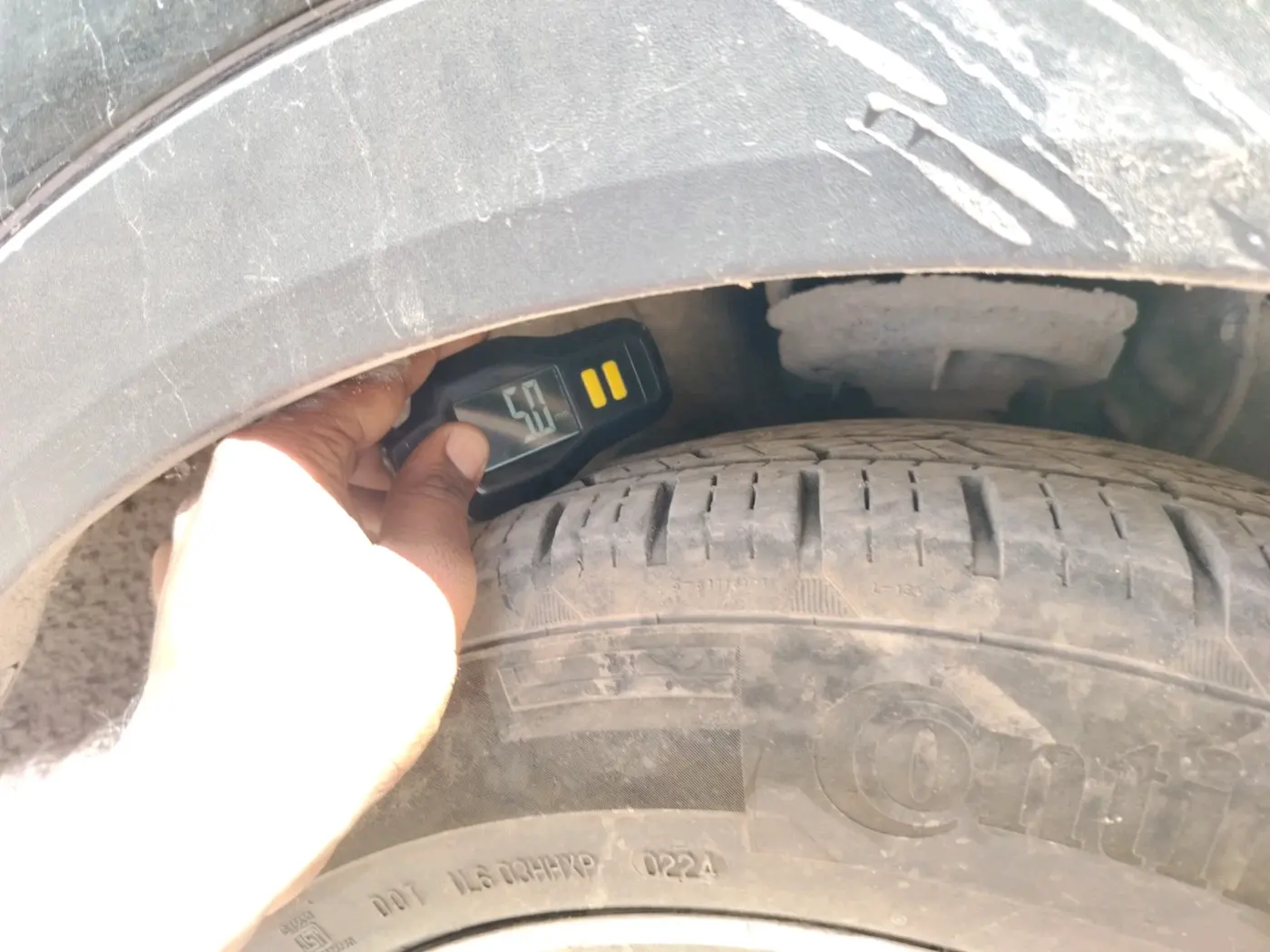 2018 Hyundai Creta SX AT 1.6 PETROL, Petrol, Automatic, 78,418 km, tyre