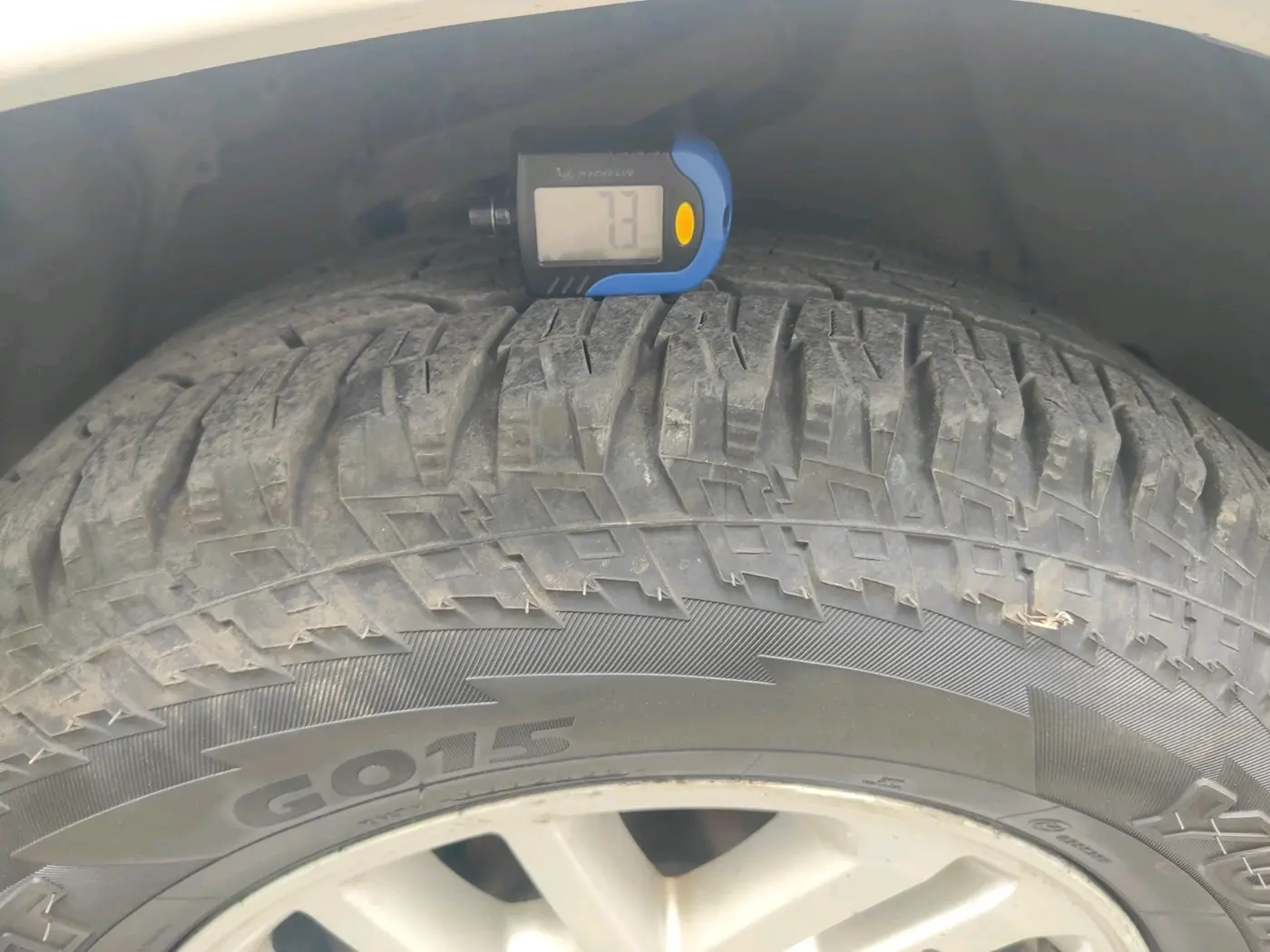 2013 Toyota Fortuner 3.0 4X2 MT, Diesel, Manual, 2,33,622 km, tyre