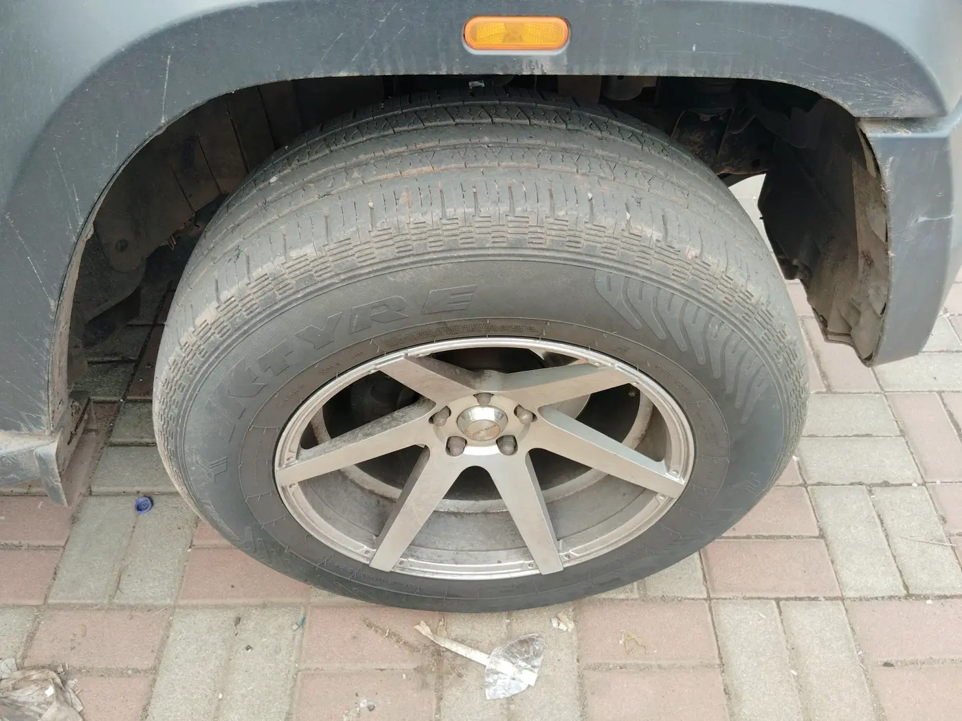 2021 Mahindra Thar LX D AT 4WD HT, Diesel, Automatic, 62,695 km, tyre