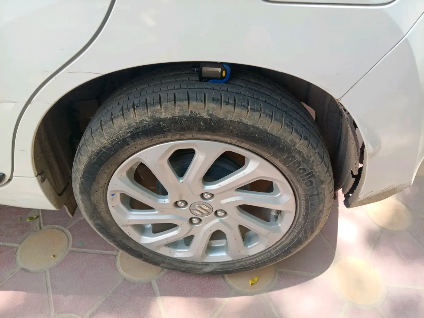 2022 Maruti Baleno ZETA PETROL 1.2, Petrol, Manual, 34,180 km, tyre