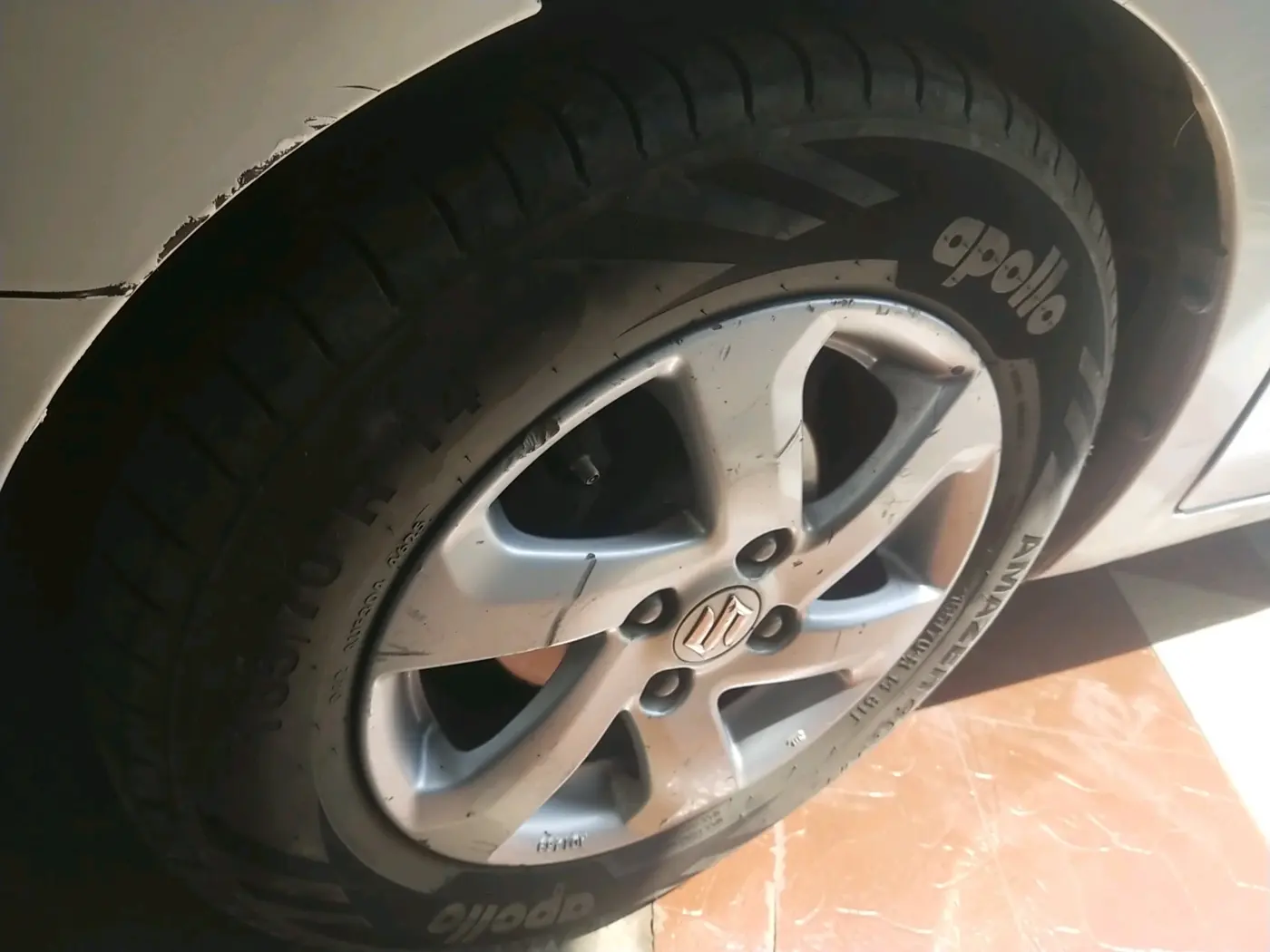 2018 Maruti Celerio ZXI (O), CNG, Manual, 1,49,956 km, tyre