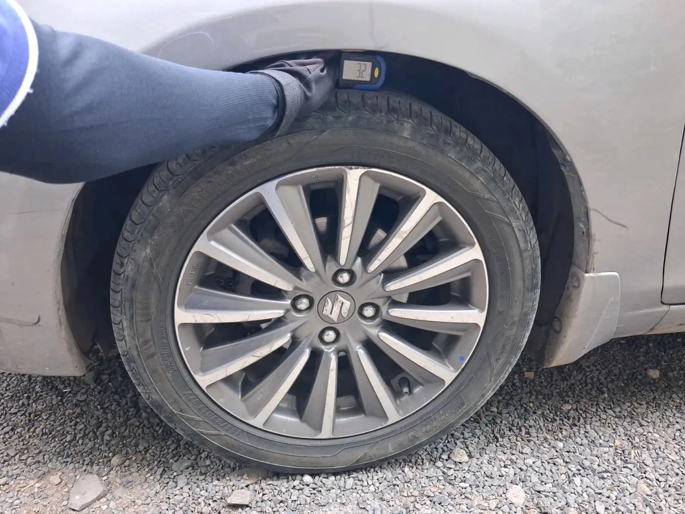 2020 Maruti Ciaz ALPHA  AT 1.5 SHVS PETROL, Petrol, Automatic, 88,407 km, tyre