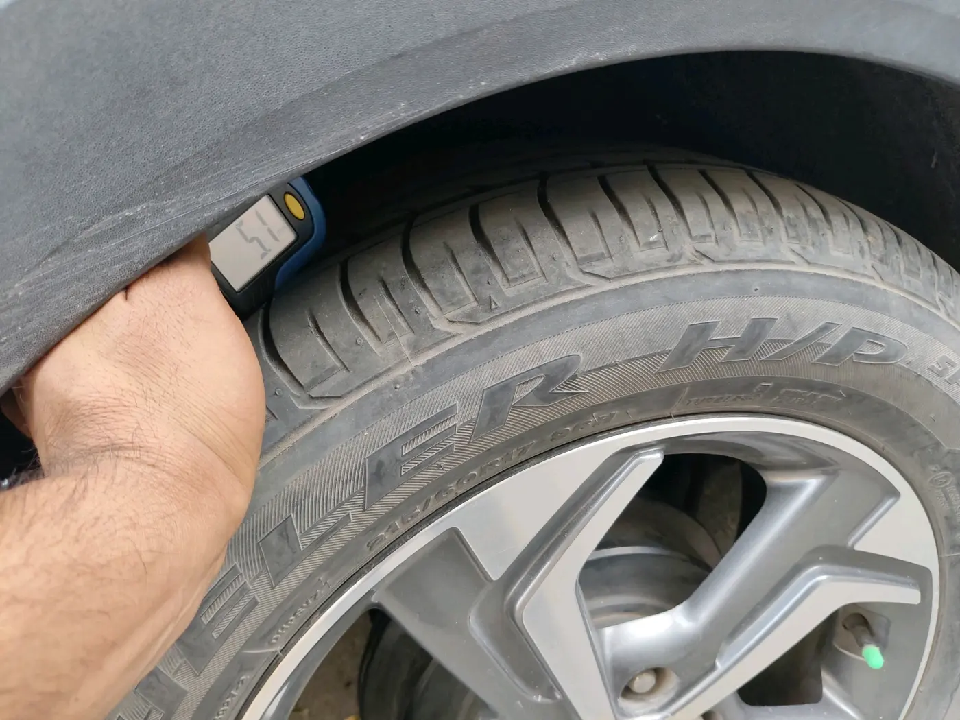 2018 Hyundai Creta SX AT 1.6 DIESEL, Diesel, Automatic, 54,253 km, tyre