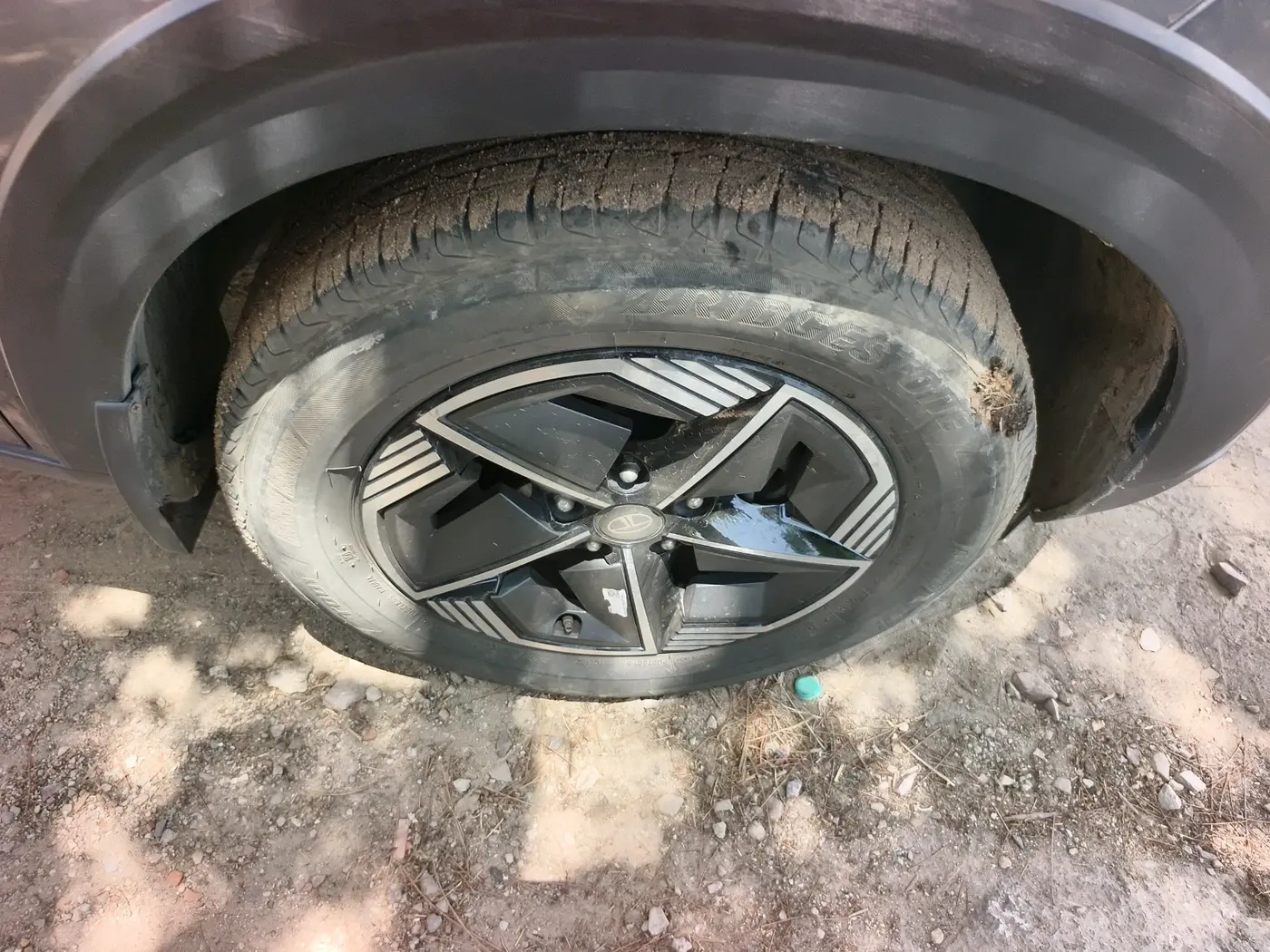 2024 Tata NEXON CREATIVE 1.5 DIESEL, Diesel, Manual, 26,262 km, tyre