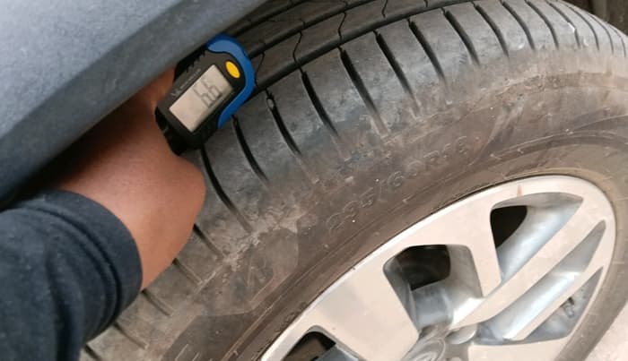 2021 Tata Safari XZ PLUS, Diesel, Manual, 94,485 km, tyre
