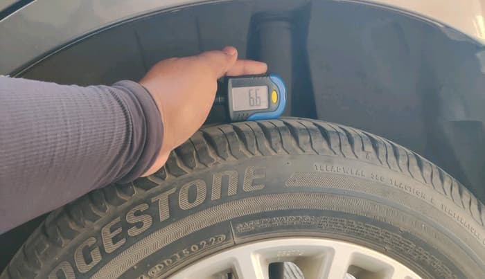 2023 Maruti Dzire ZXI CNG, CNG, Manual, 7,241 km, tyre