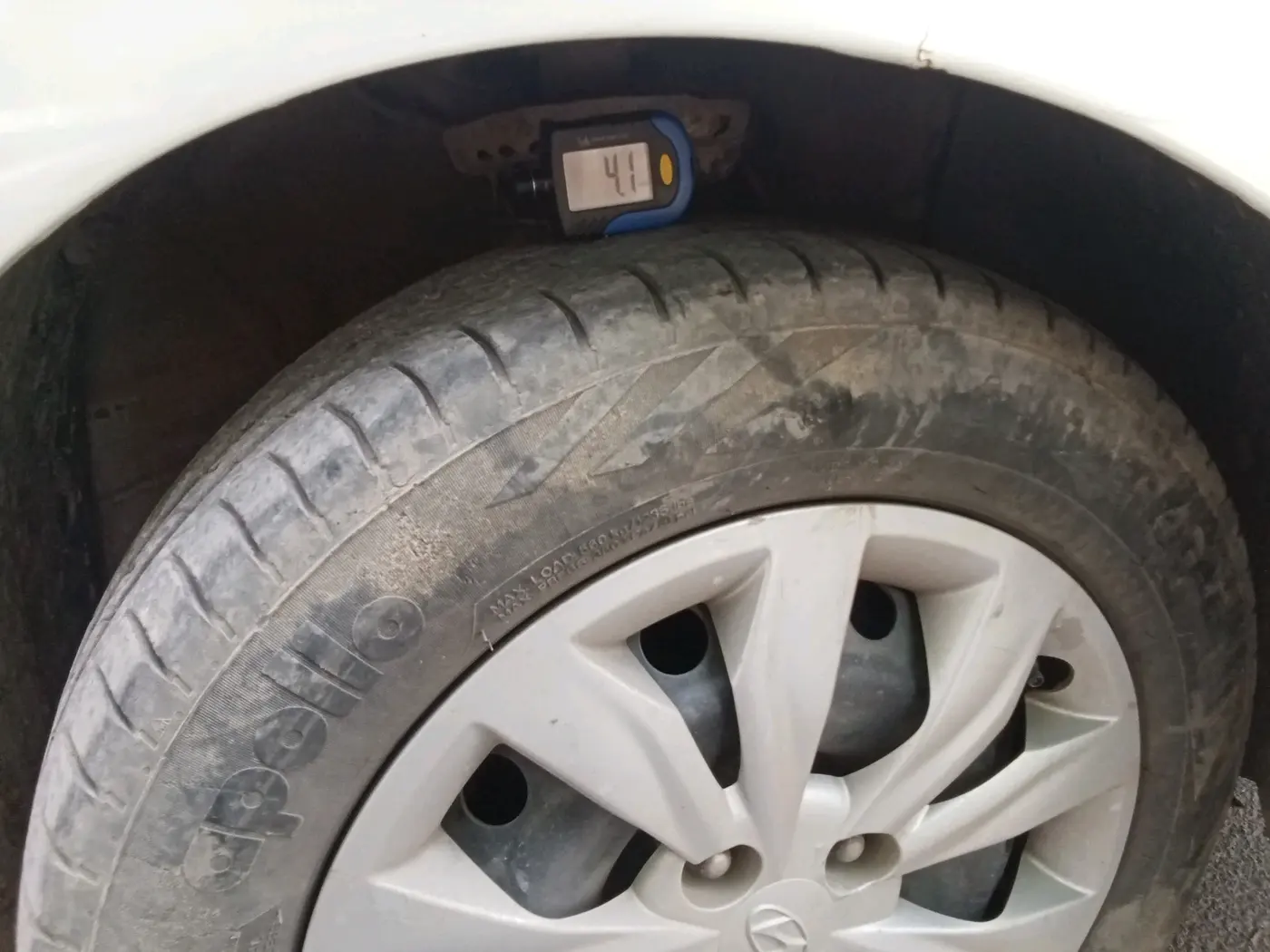 2019 Hyundai Verna 1.4 EX CRDI, Diesel, Manual, 87,001 km, tyre