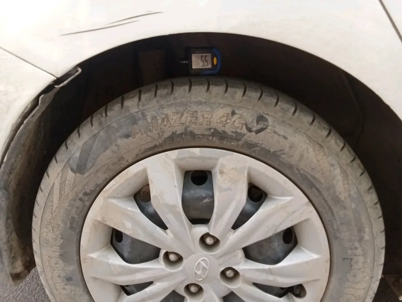 2019 Hyundai Verna 1.4 EX CRDI, Diesel, Manual, 87,001 km, tyre