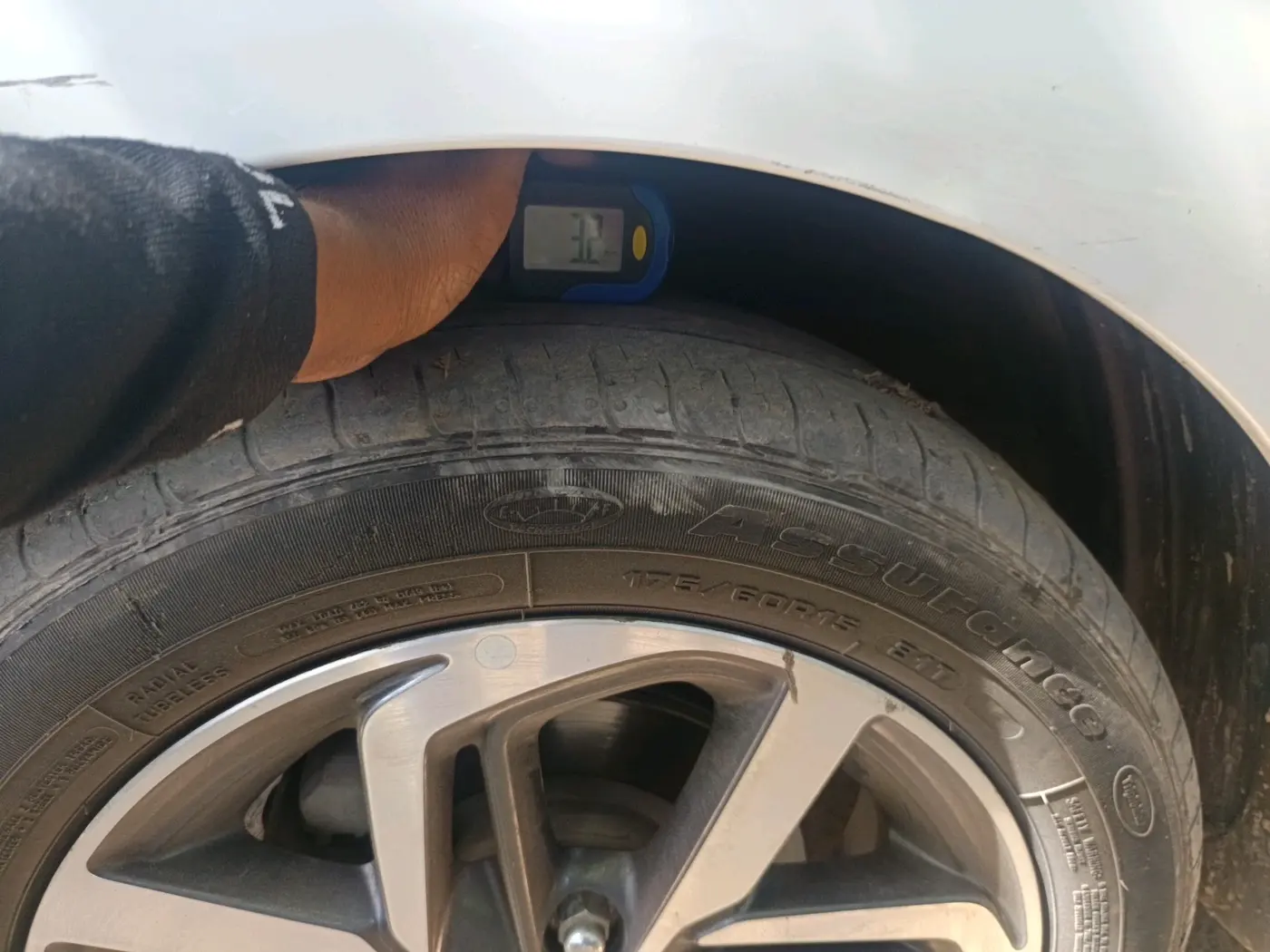 2021 Hyundai GRAND I10 NIOS SPORTZ 1.2 KAPPA VTVT DUAL TONE, Petrol, Manual, 1,14,048 km, tyre