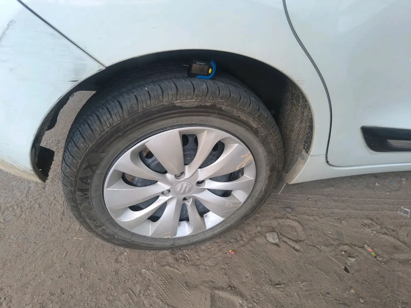 2017 Maruti Baleno DELTA PETROL 1.2, Petrol, Manual, 86,300 km, tyre