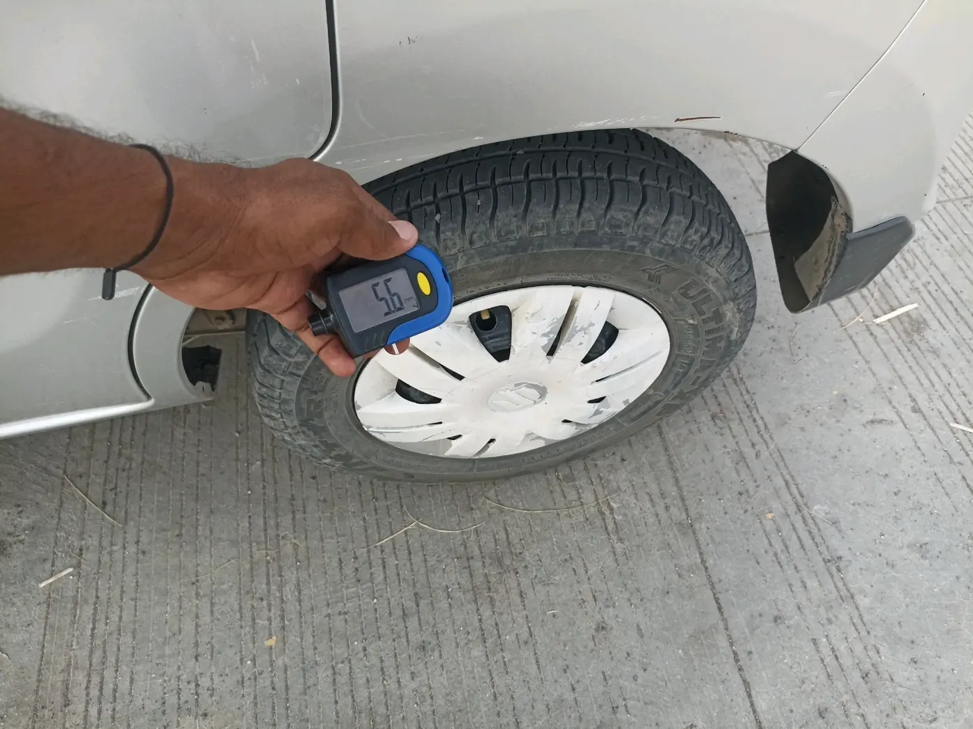 2018 Maruti Alto 800 VXI O, Petrol, Manual, 20,529 km, tyre