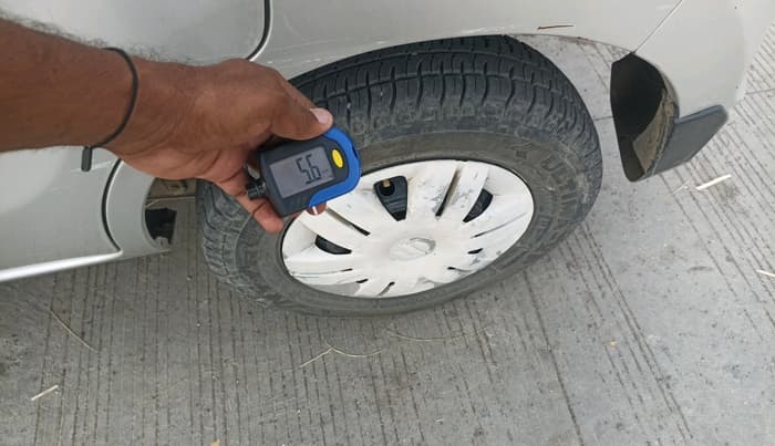 2018 Maruti Alto 800 VXI O, Petrol, Manual, 20,529 km, tyre