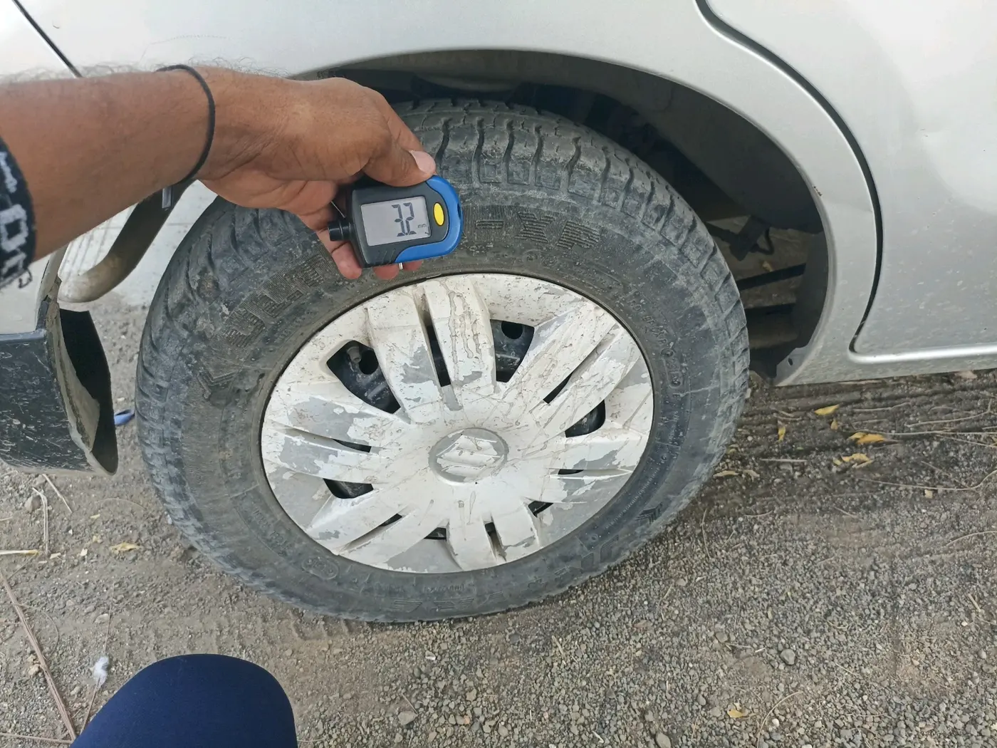 2018 Maruti Alto 800 VXI O, Petrol, Manual, 20,529 km, tyre