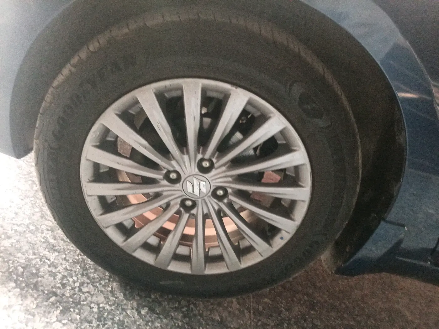 2017 Maruti Ciaz ALPHA  AT 1.4  PETROL, Petrol, Automatic, 55,597 km, tyre